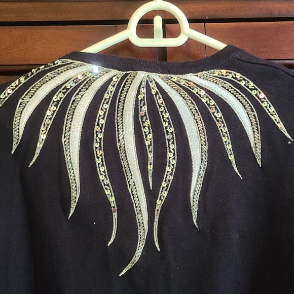 Bob Mackie Two Pcs Sweatet Set Size Small - Picture 4 of 9